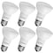 Luxrite BR20 LED Light Bulbs 6.5W (45W Equivalent) 460LM 2700K Warm White Dimmable E26 Base 6-Pack LR31860-6PK - alternate 1